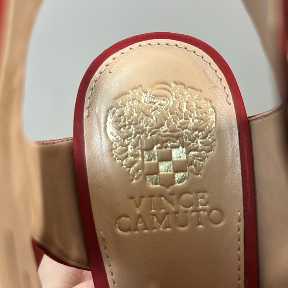 Vince Camuto Evalan Lace-Up Leather Heels Size 8.5 - Picture 11 of 16